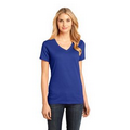 District Made  Ladies Perfect Weight  V-Neck Tee Shirt
